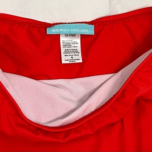 Beach House swim skirt size 6 never worn - Picture 5 of 5
